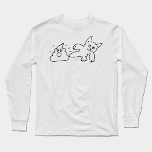 Kung Pooh Kitty Long Sleeve T-Shirt